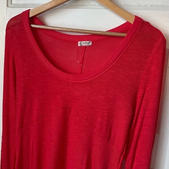 FREE PEOPLE CABIN FEVER LONG SLEEVE TOP - Picture 3 of 7